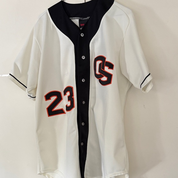 Black and White Baseball Jersey - Picture 1 of 6